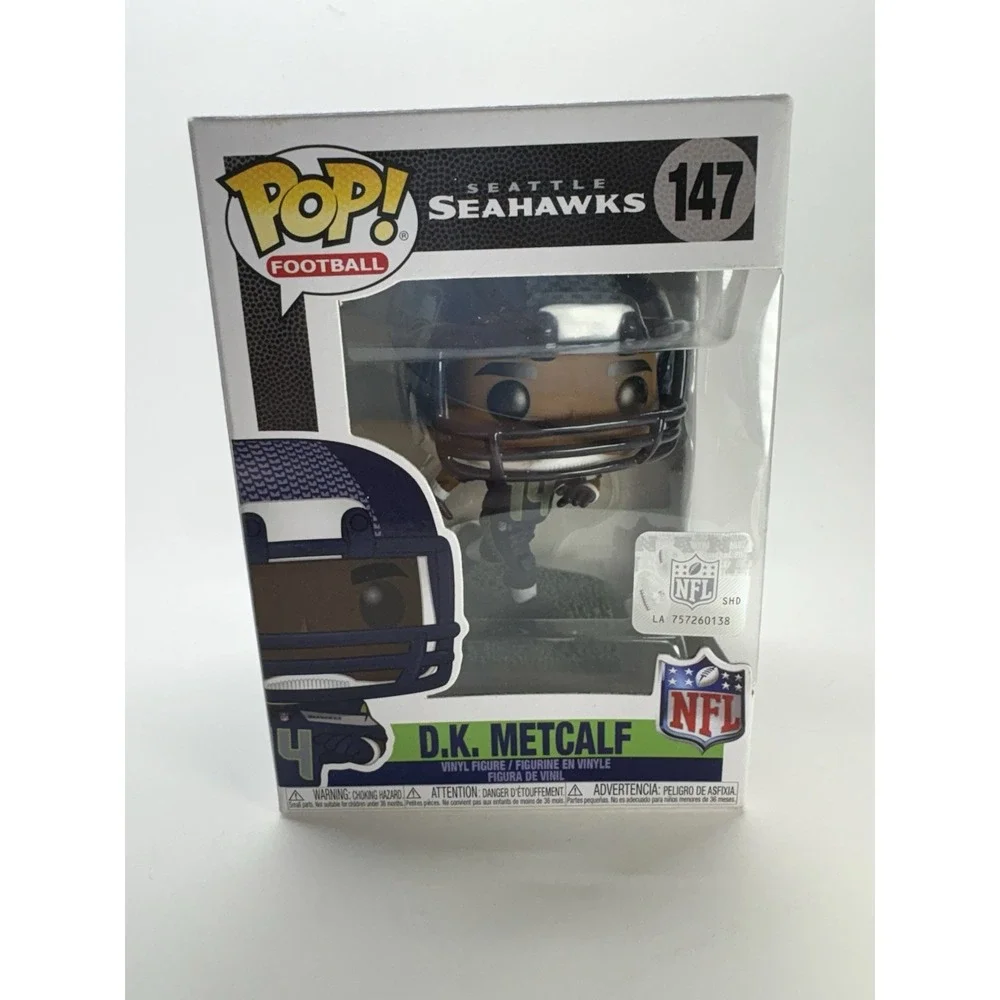 D.K. Metcalf NFL‎ Seattle Seahawks 147 Funko Pop Football Vinyl Figure